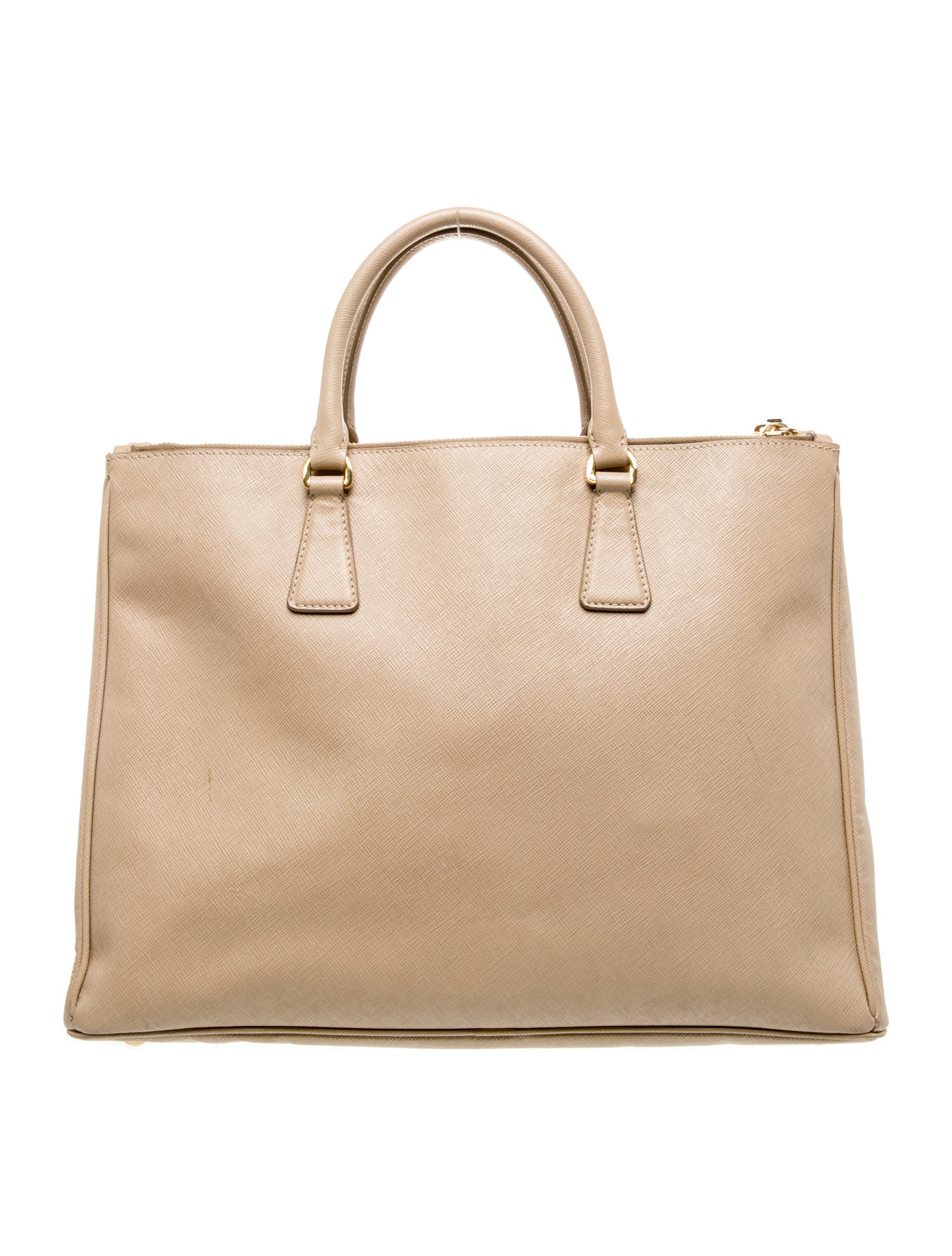 Prada Saffiano Leather Galleria Double Zip Large